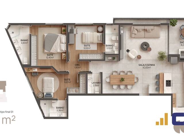 Venda em Centro - Florianópolis