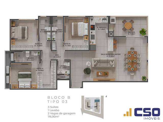 #248 - Apartamento para Venda em Porto Belo - SC - 2